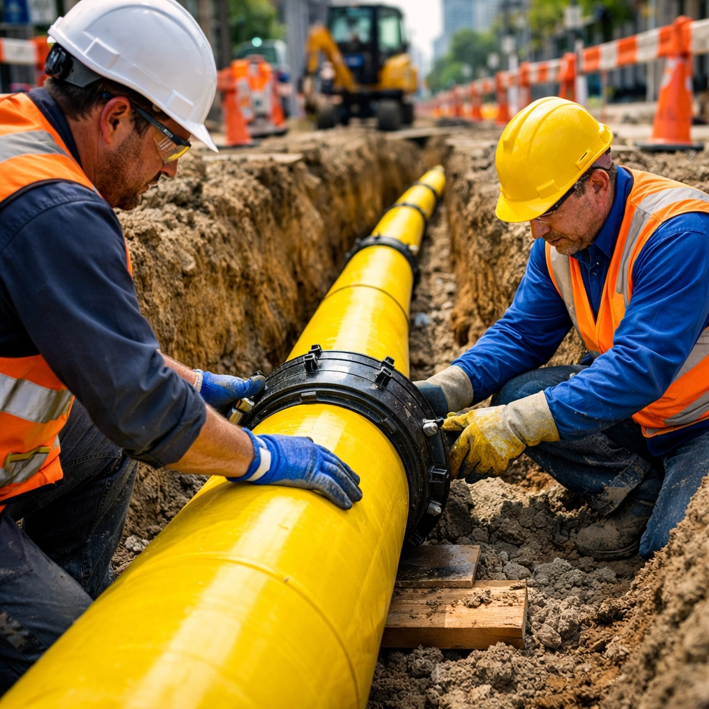 pead_gas_installation